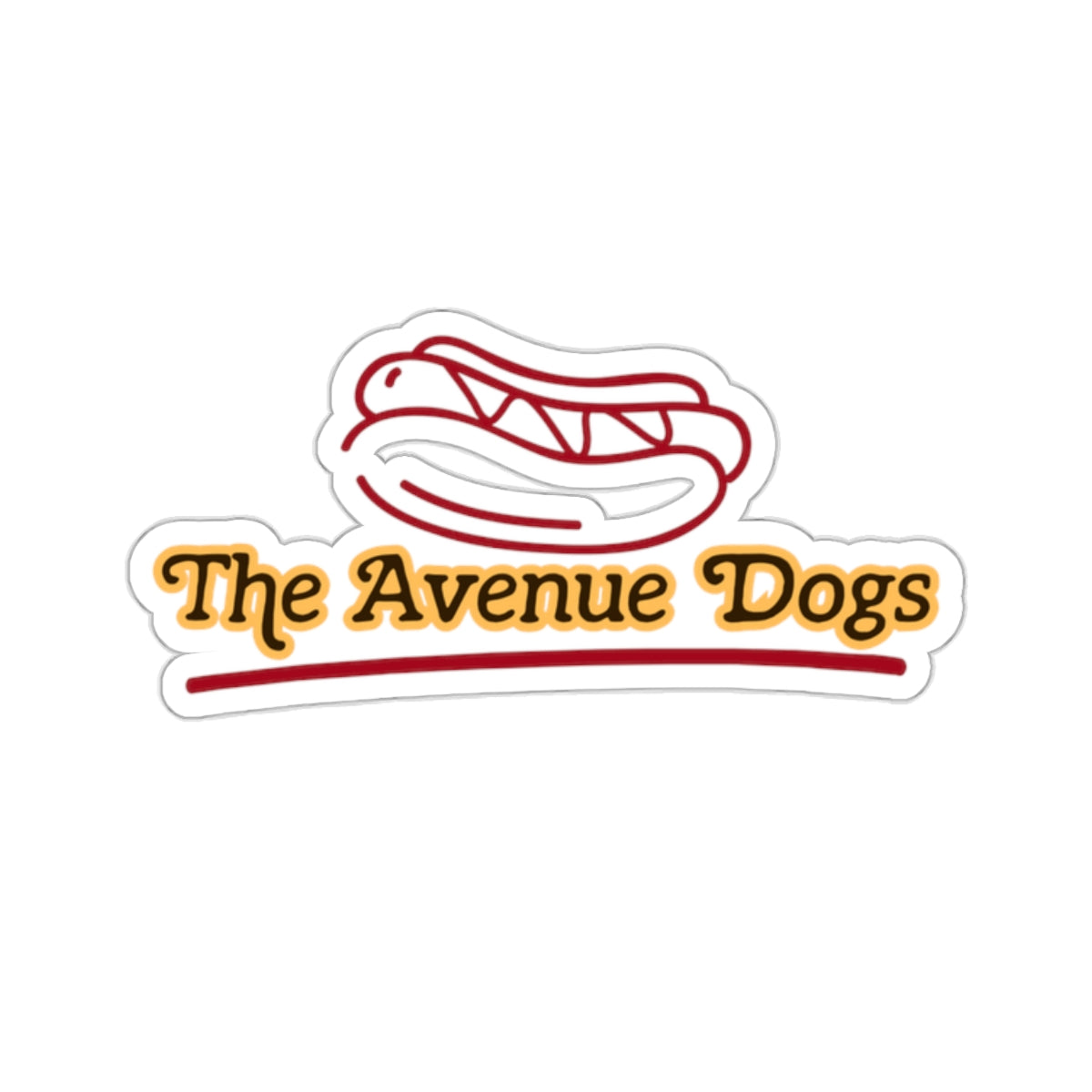 The Avenue Dogs' Sticker