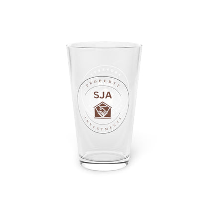 SJA Pint Glass, 16oz