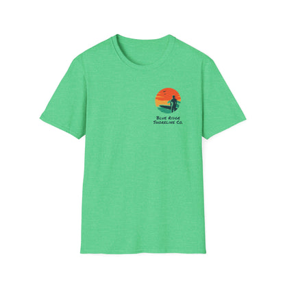 Blue Ridge Shoreline Co. Green Surf T-Shirt - Part of the Retro Swell Collection