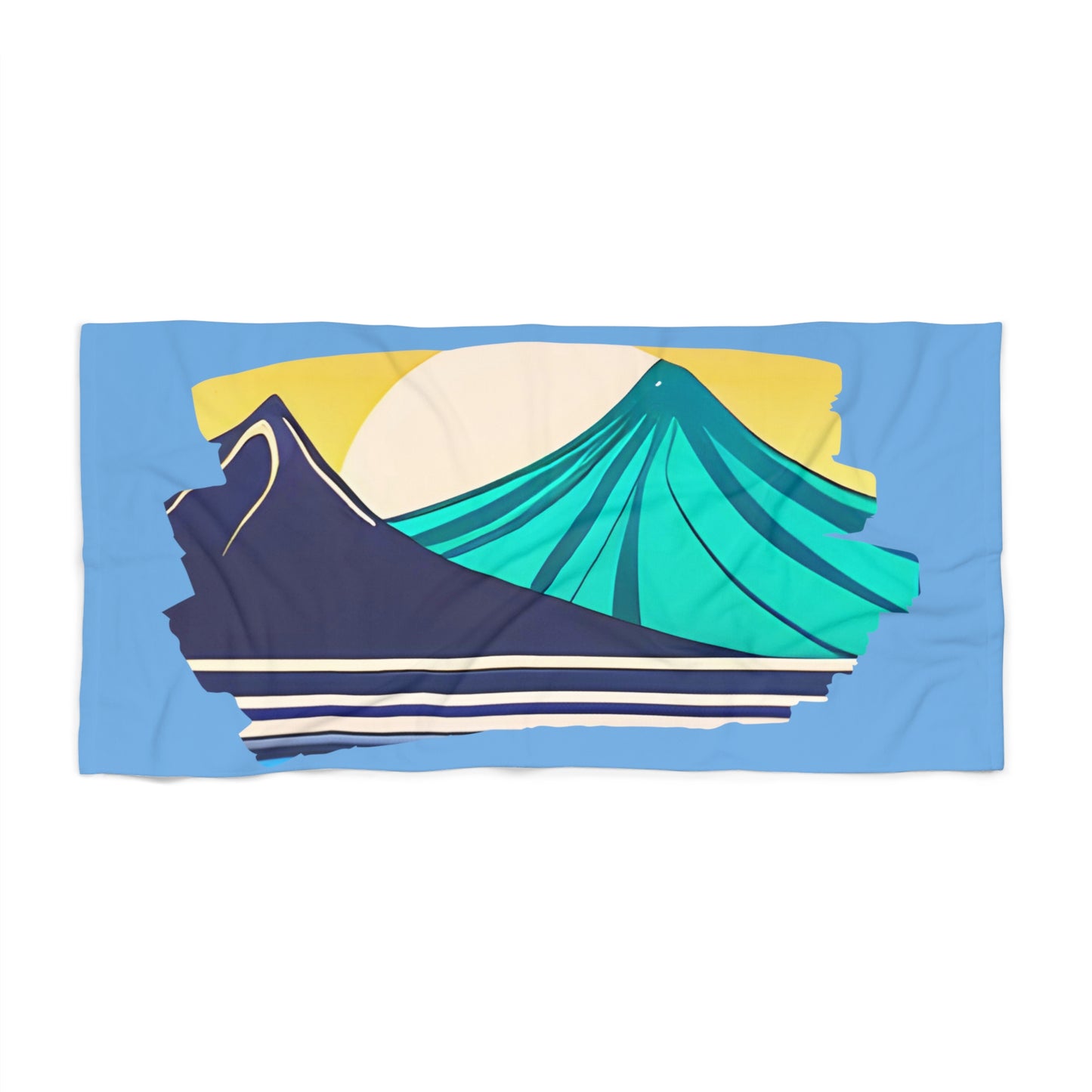 Blue Ridge Shoreline Beach Towel