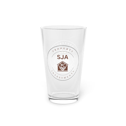 SJA Pint Glass, 16oz