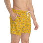 Yellow Avenue Dogs Swim Trunks