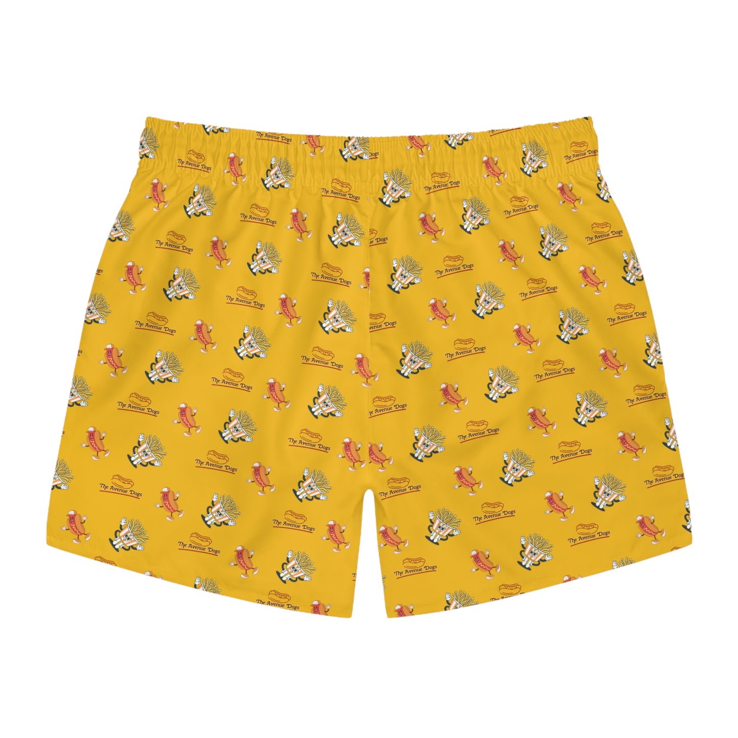 Yellow Avenue Dogs Swim Trunks